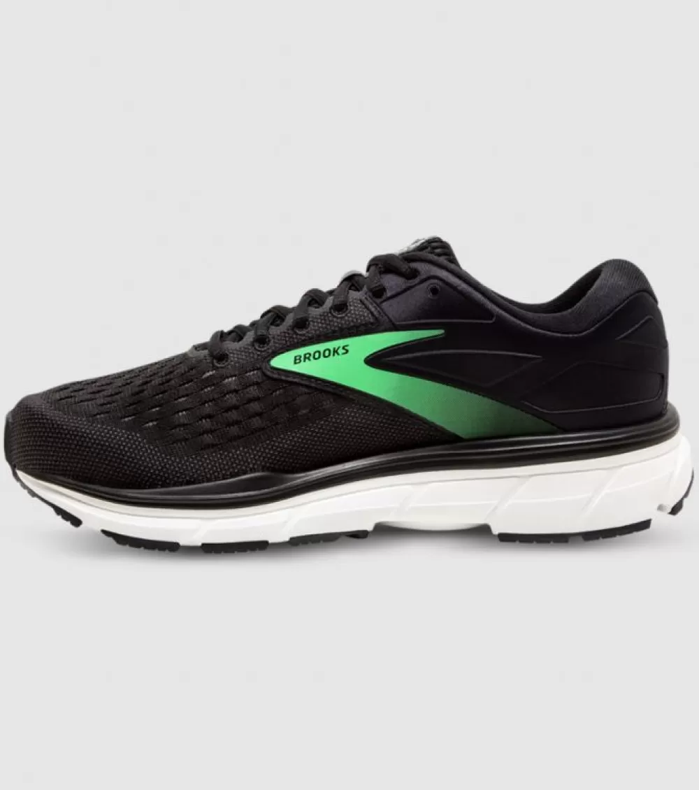 Shop Brooks Dyad 11 Womens Black Ebony Green