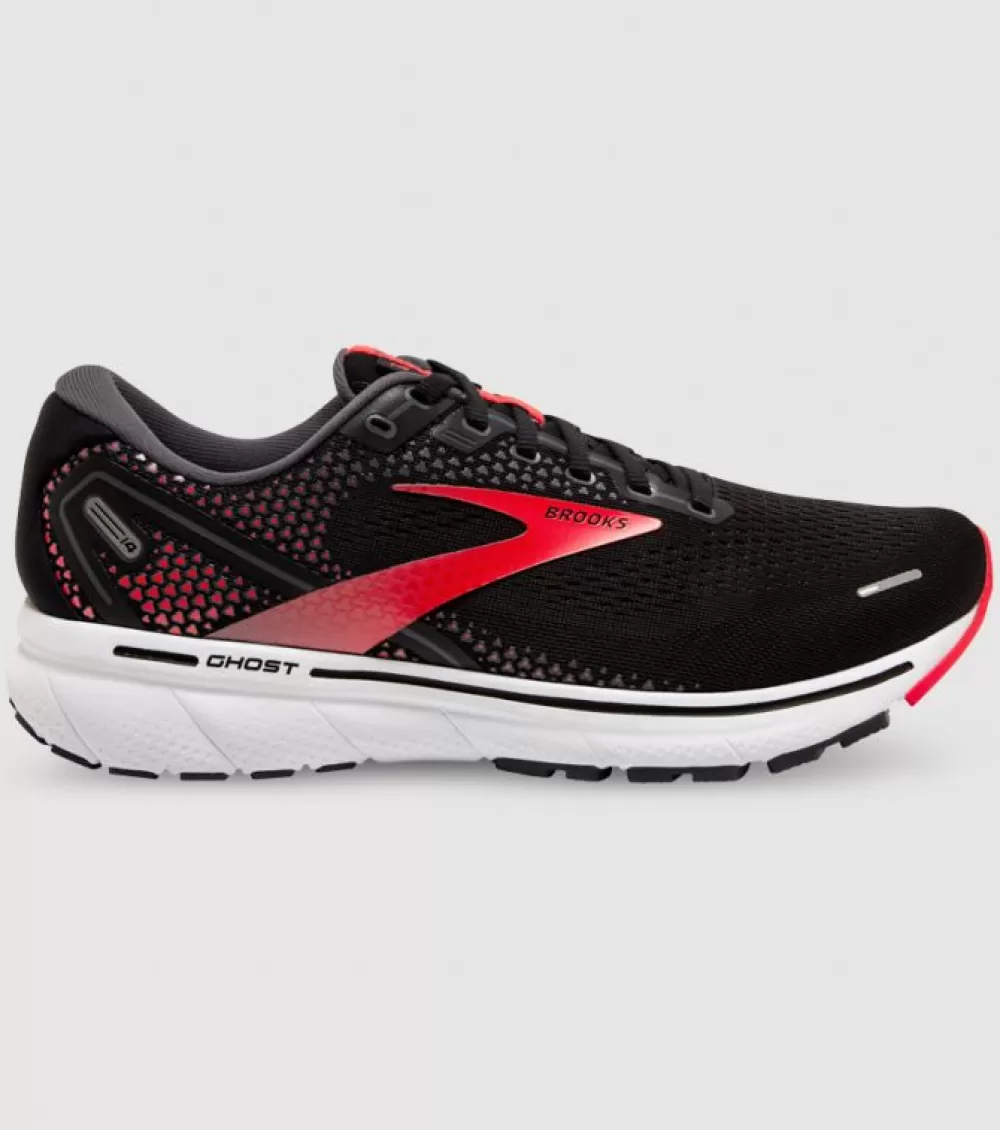 Best Sale Brooks Ghost 14 Mens Black Red White