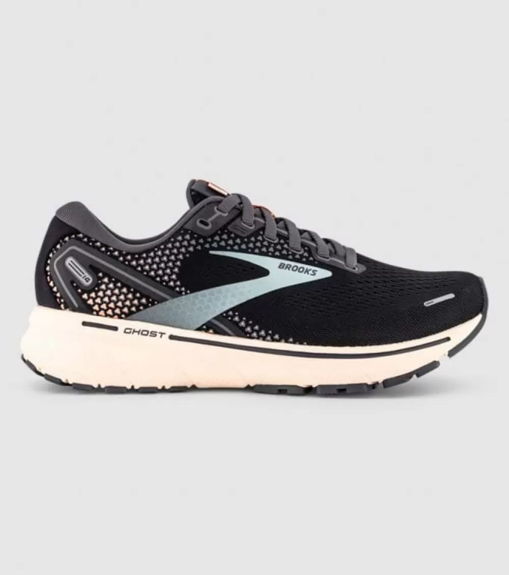 Online Brooks Ghost 14 Womens Black Pearl Peach