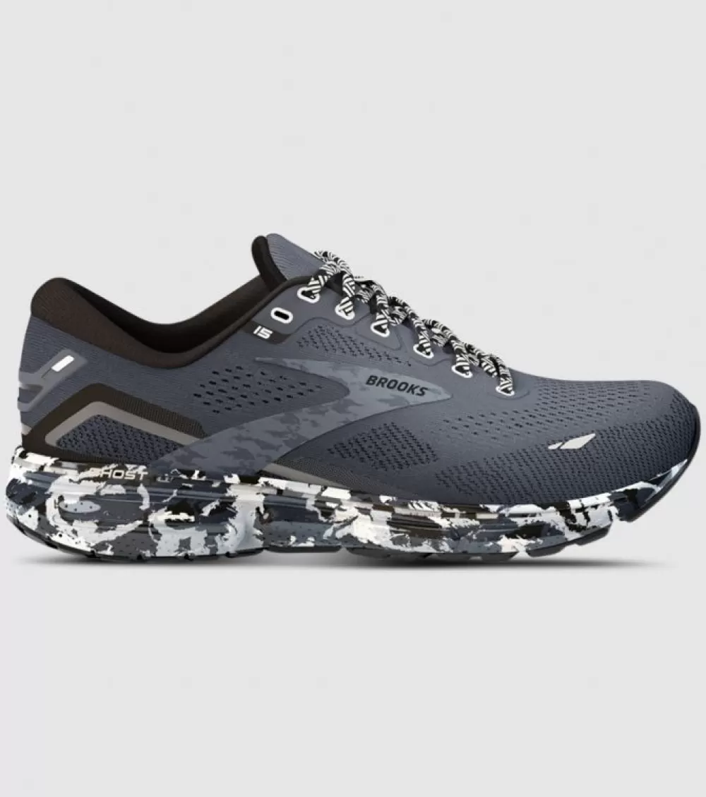 Clearance Brooks Ghost 15 Womens Ebony Black Oyster