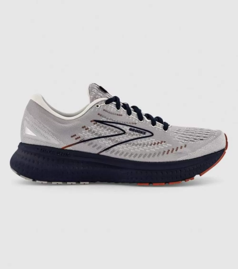 Hot Brooks Glycerin 19 Mens Grey Alloy Peacoat