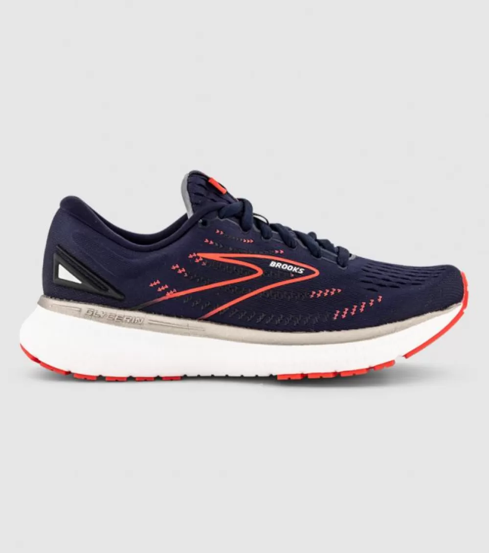 Flash Sale Brooks Glycerin 19 Womens Navy Diva Pink