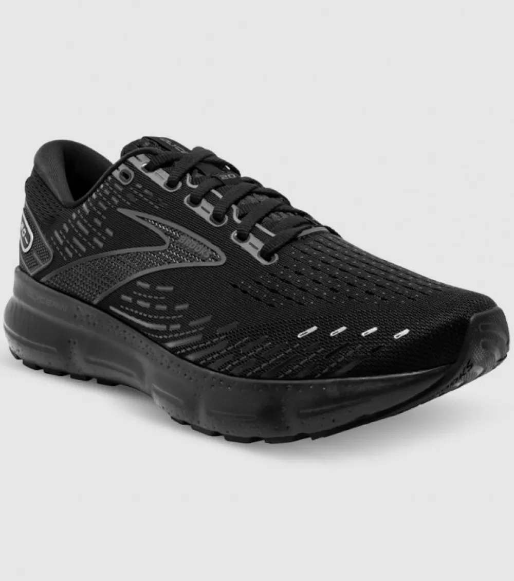 Fashion Brooks Glycerin 20 (D Wide) Womens Black Black Black