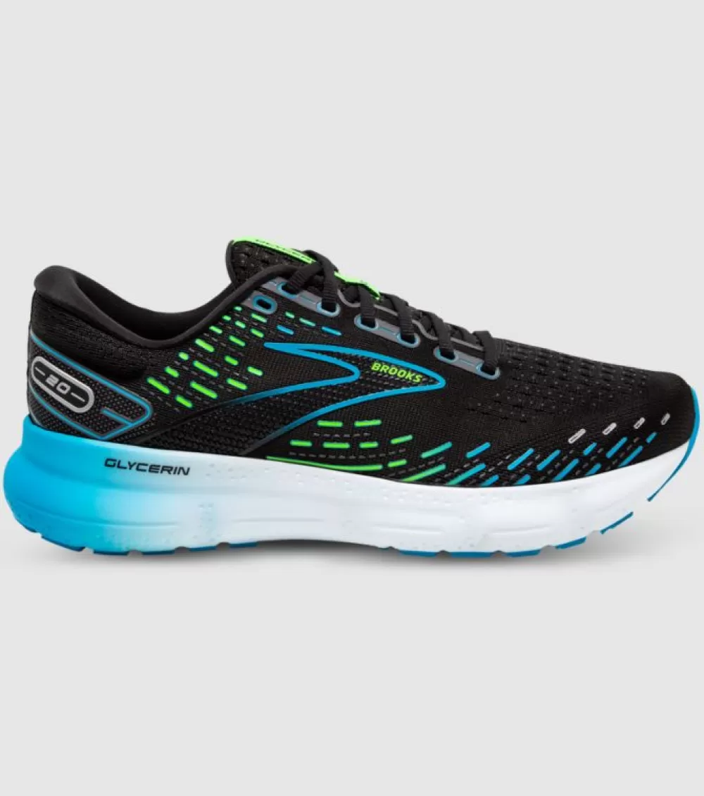 Best Brooks Glycerin 20 Mens Black Hawaii Ocean Green