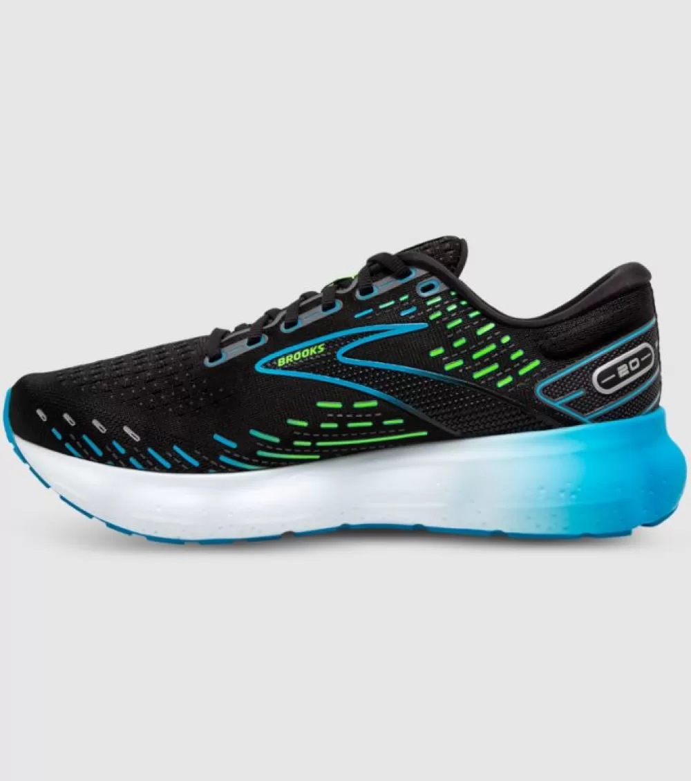 Best Brooks Glycerin 20 Mens Black Hawaii Ocean Green