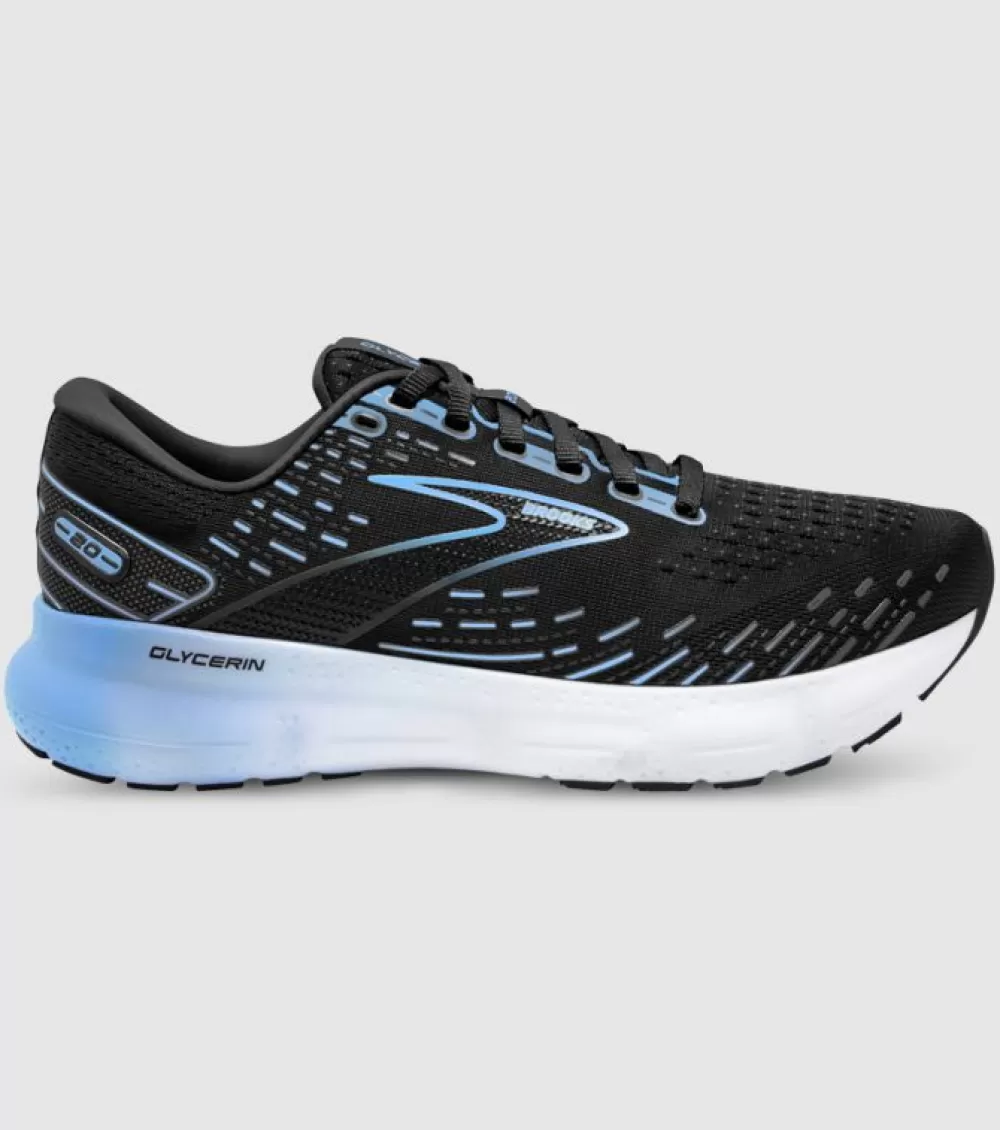 Hot Brooks Glycerin 20 Womens Black Kentucky Blue