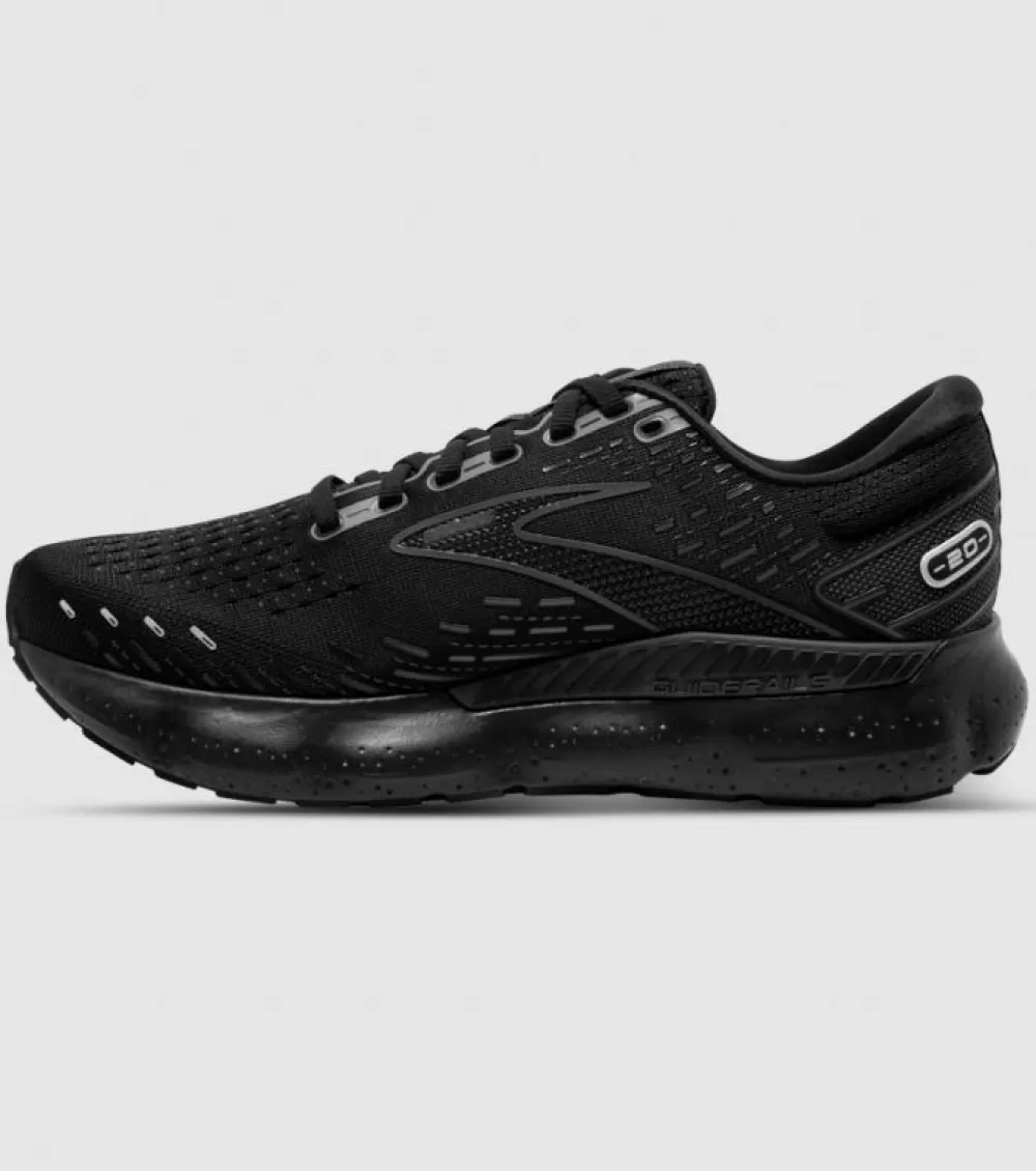 Fashion Brooks Glycerin Gts 20 Womens Black Black Ebony