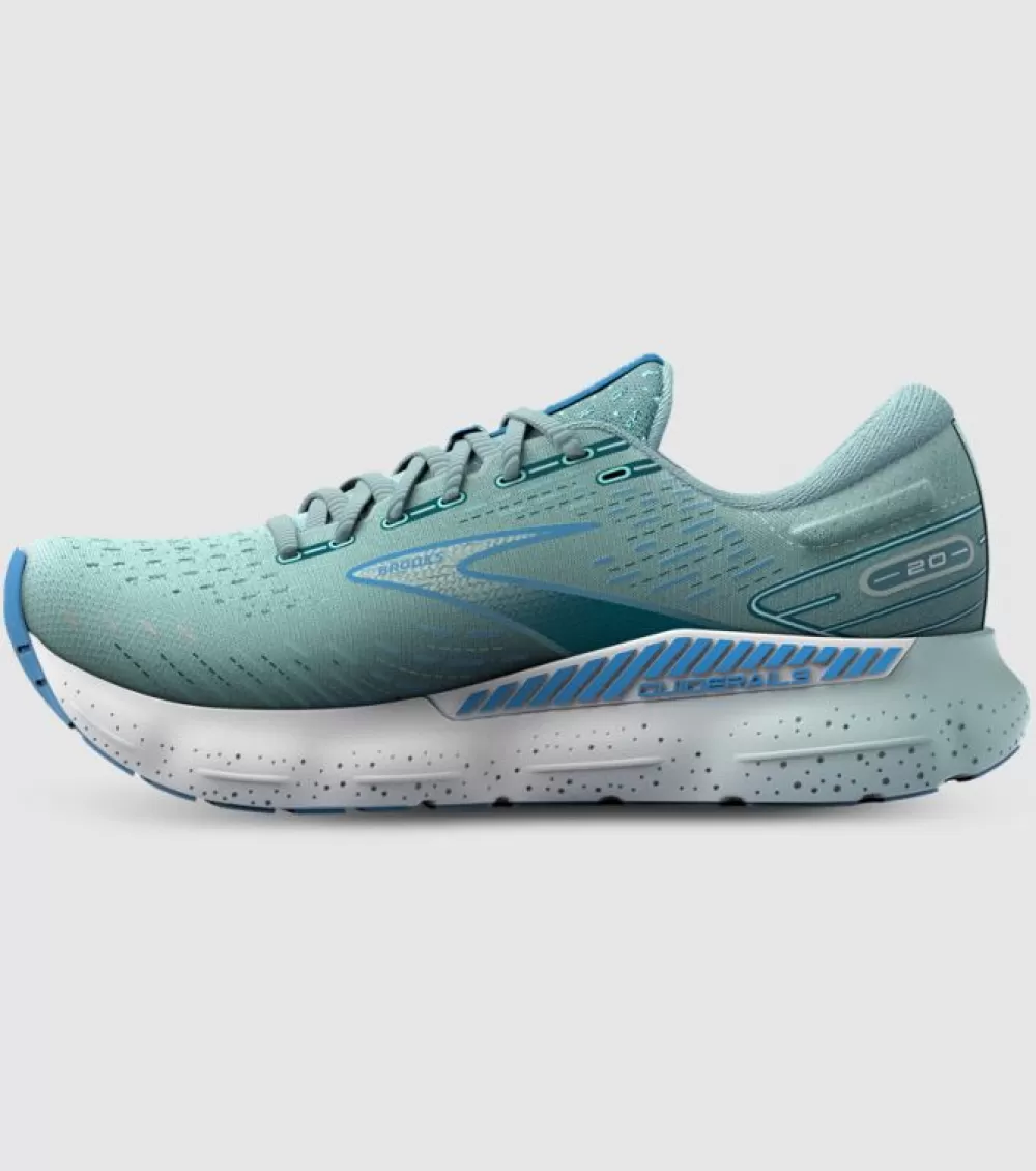 Store Brooks Glycerin Gts 20 Womens Blue Glass Marina Blue