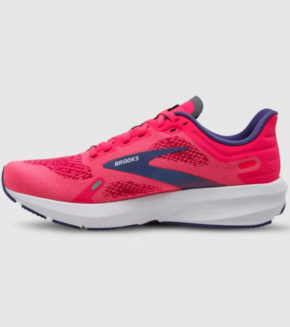 Fashion Brooks Launch 9 Womens Pink Fuchsia Cobalt