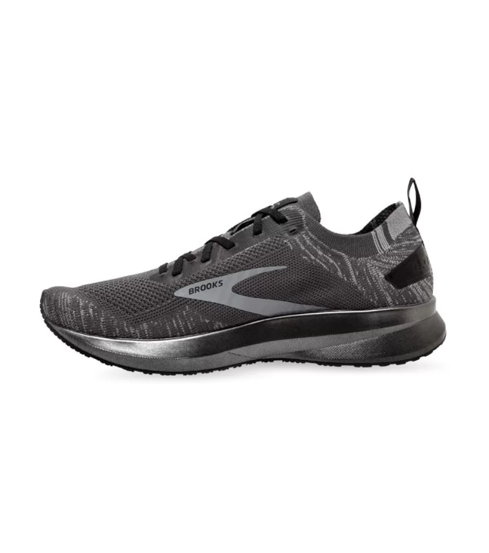 Cheap Brooks Levitate 4 Mens Blackened Pearl Grey Black