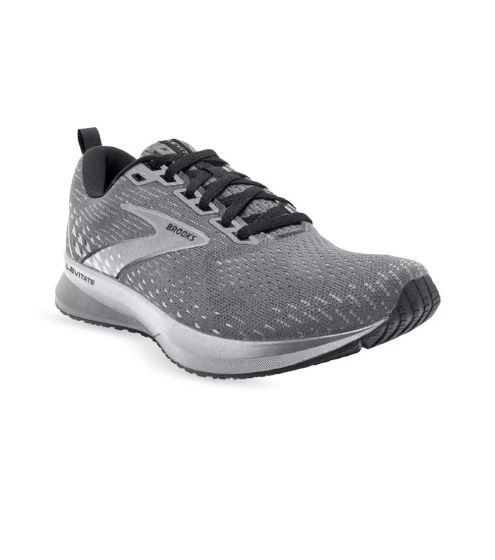 Cheap Brooks Levitate 5 Womens Grey Oyster Black Pearl