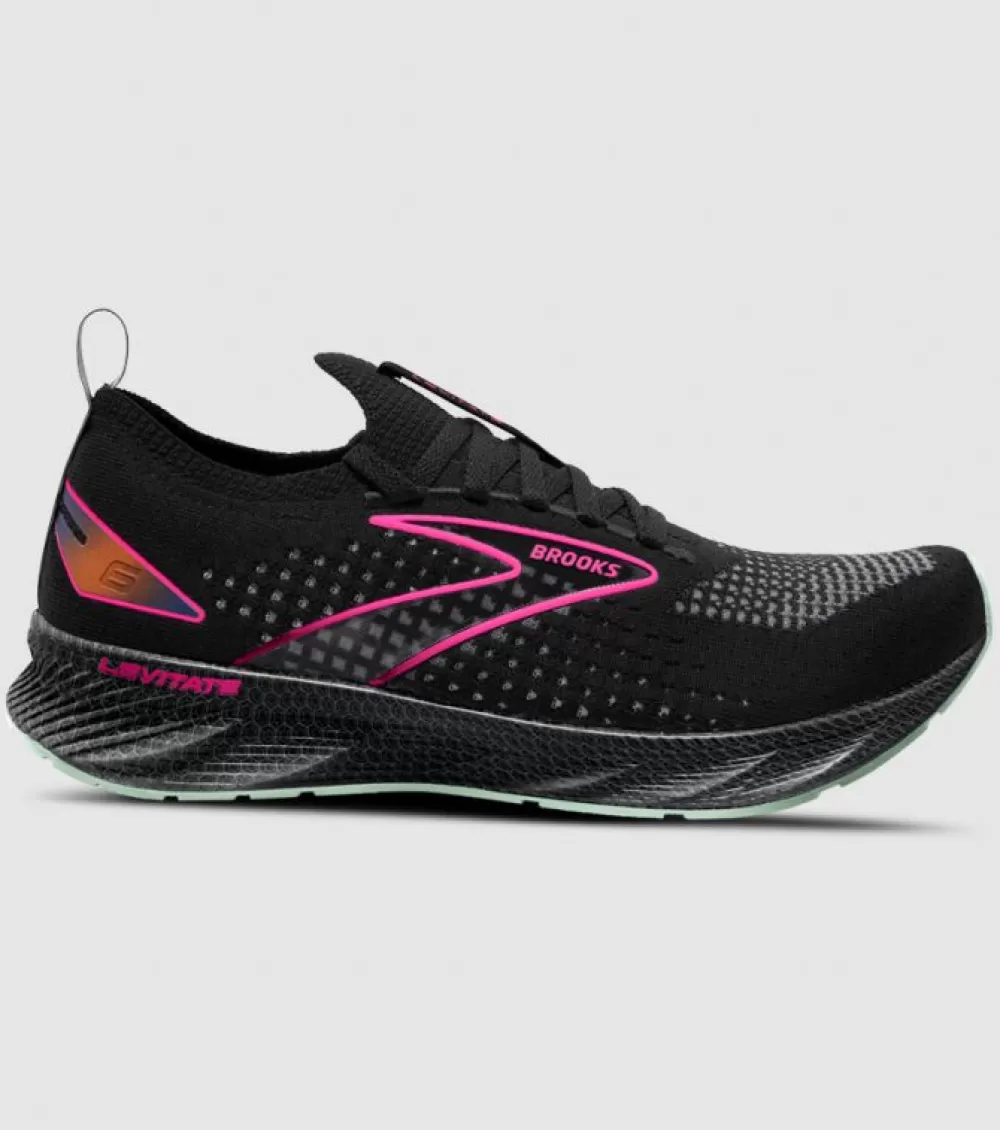 Store Brooks Levitate Stealthfit 6 Womens Black Pink