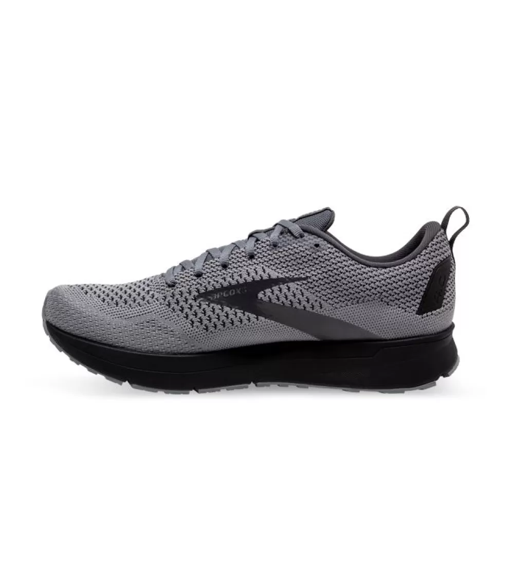 Discount Brooks Revel 4 Mens Grey Blackened Pearl