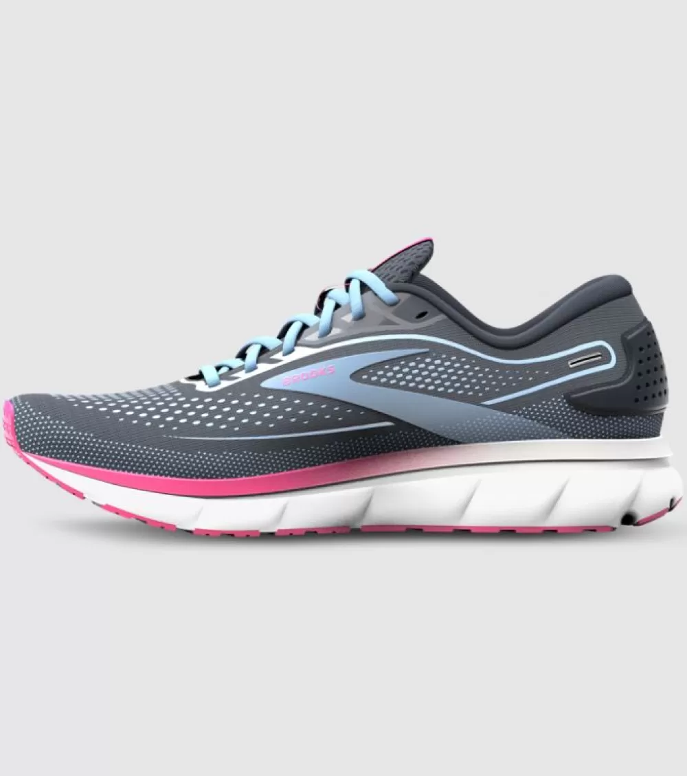 Clearance Brooks Trace 2 Womens Ebony Lilac Rose