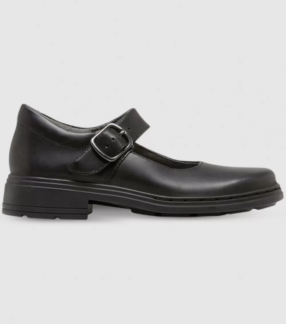 Online Clarks Intrigue (Wide) Junior Black