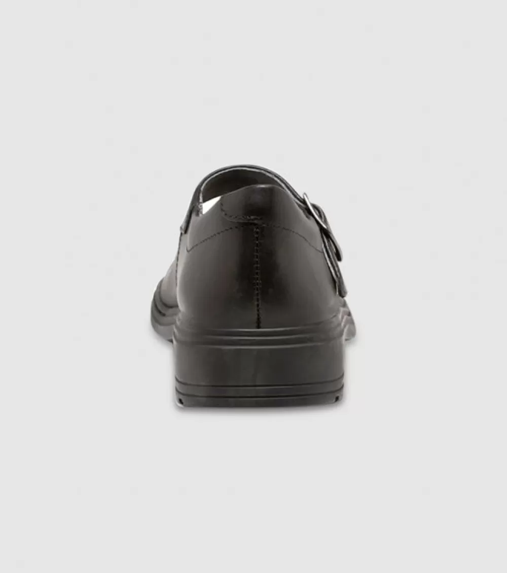 Online Clarks Intrigue (Wide) Junior Black