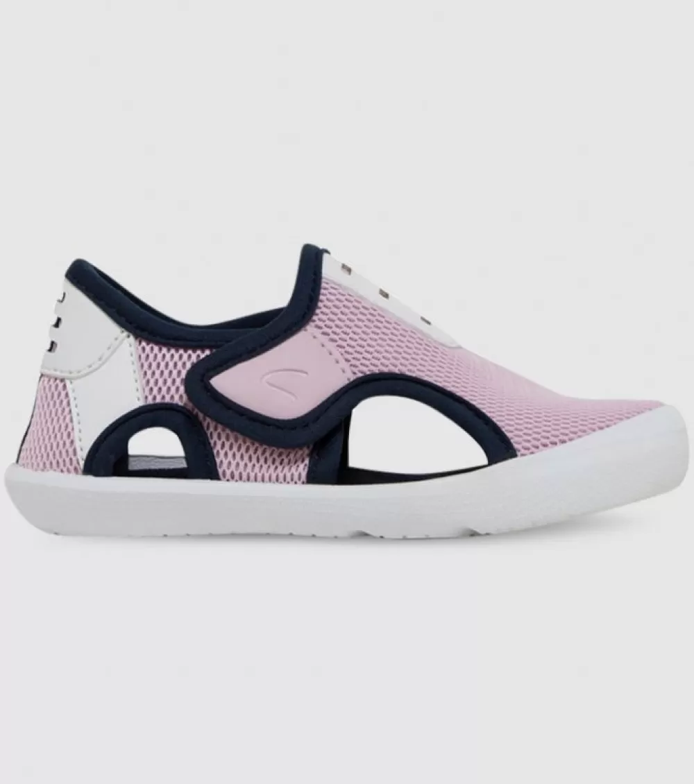 Sale Clarks Ripple (Ps) Kids Pink Navy