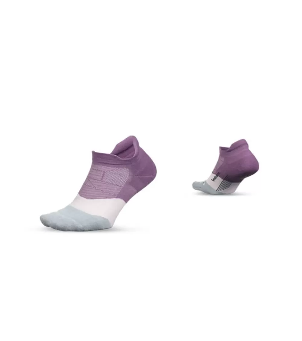 Outlet Feetures Elite Light Cushion No Show Socks Purple Nitro