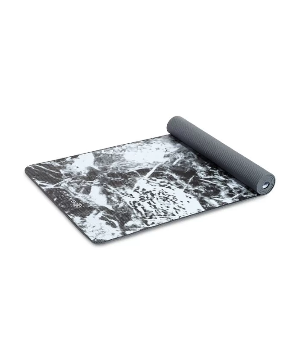 Shop Gaiam Premium Support 6Mm Yoga Mat Dark Marble