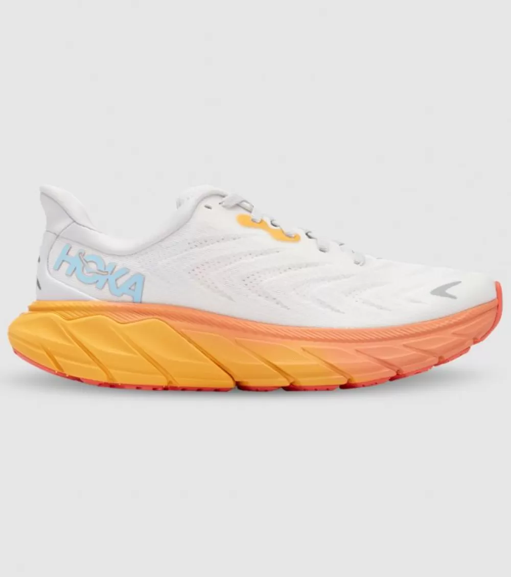 Shop Hoka One One Hoka Arahi 6 Womens Nimbus Cloud Blanc De Blanc