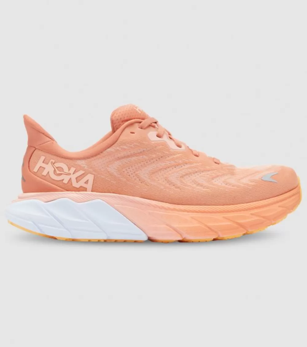 Cheap Hoka One One Hoka Arahi 6 Womens Sun Baked Shell Coral