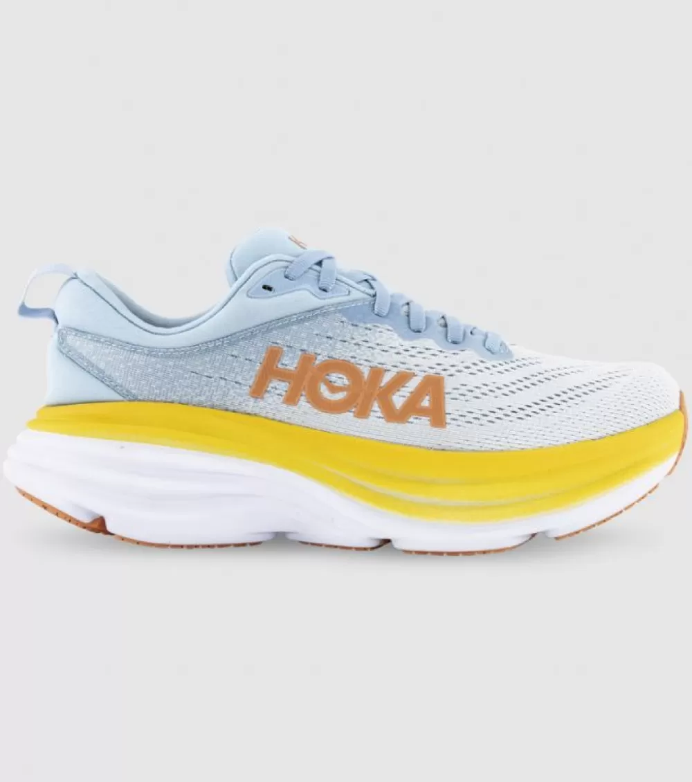 Discount Hoka One One Hoka Bondi 8 (D Wide) Womens Summer Song Country Air