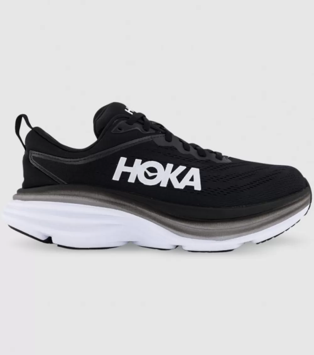 Fashion Hoka One One Hoka Bondi 8 Womens Black White