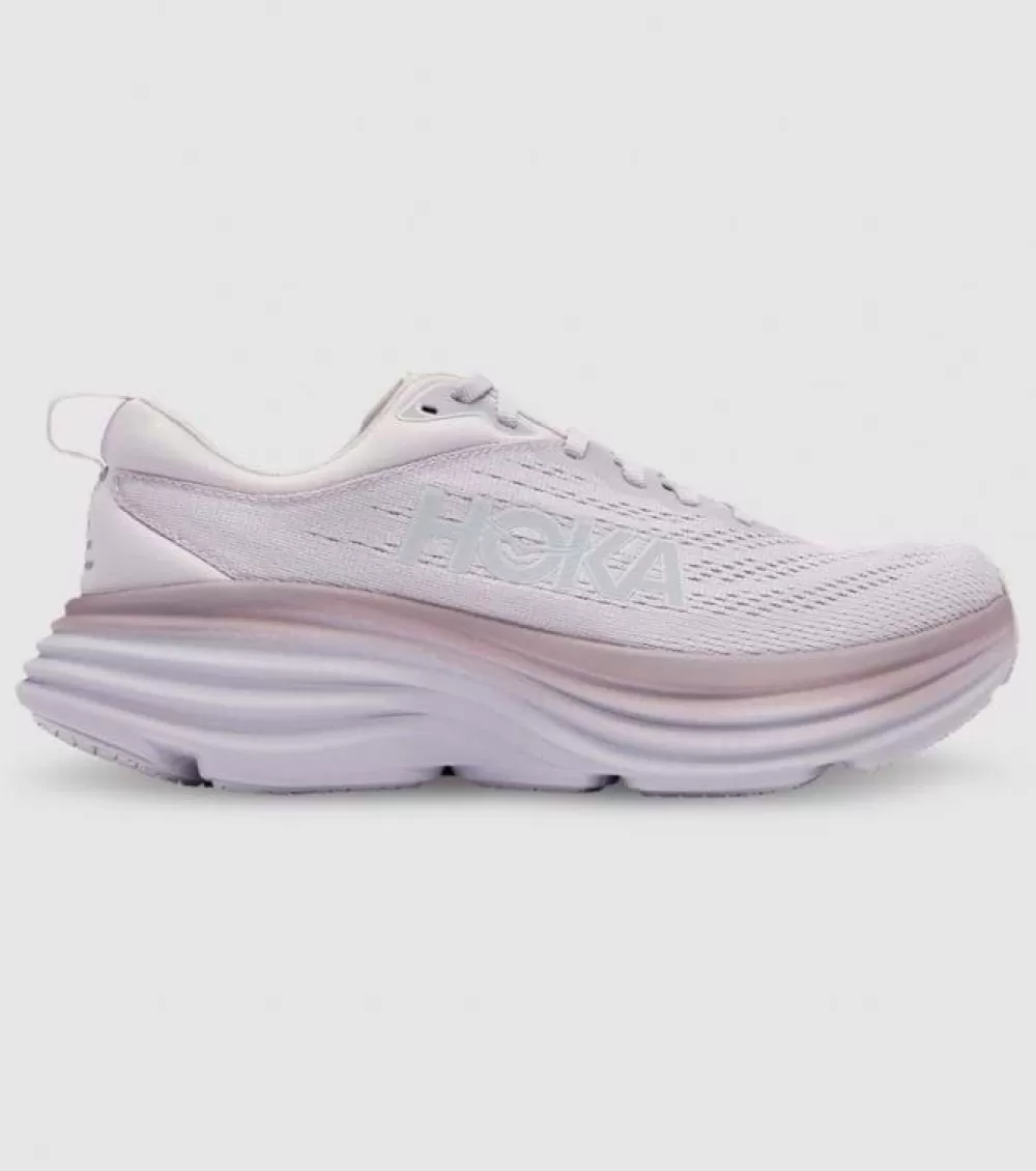 Online Hoka One One Hoka Bondi 8 Womens Lilac Marble Elderberry