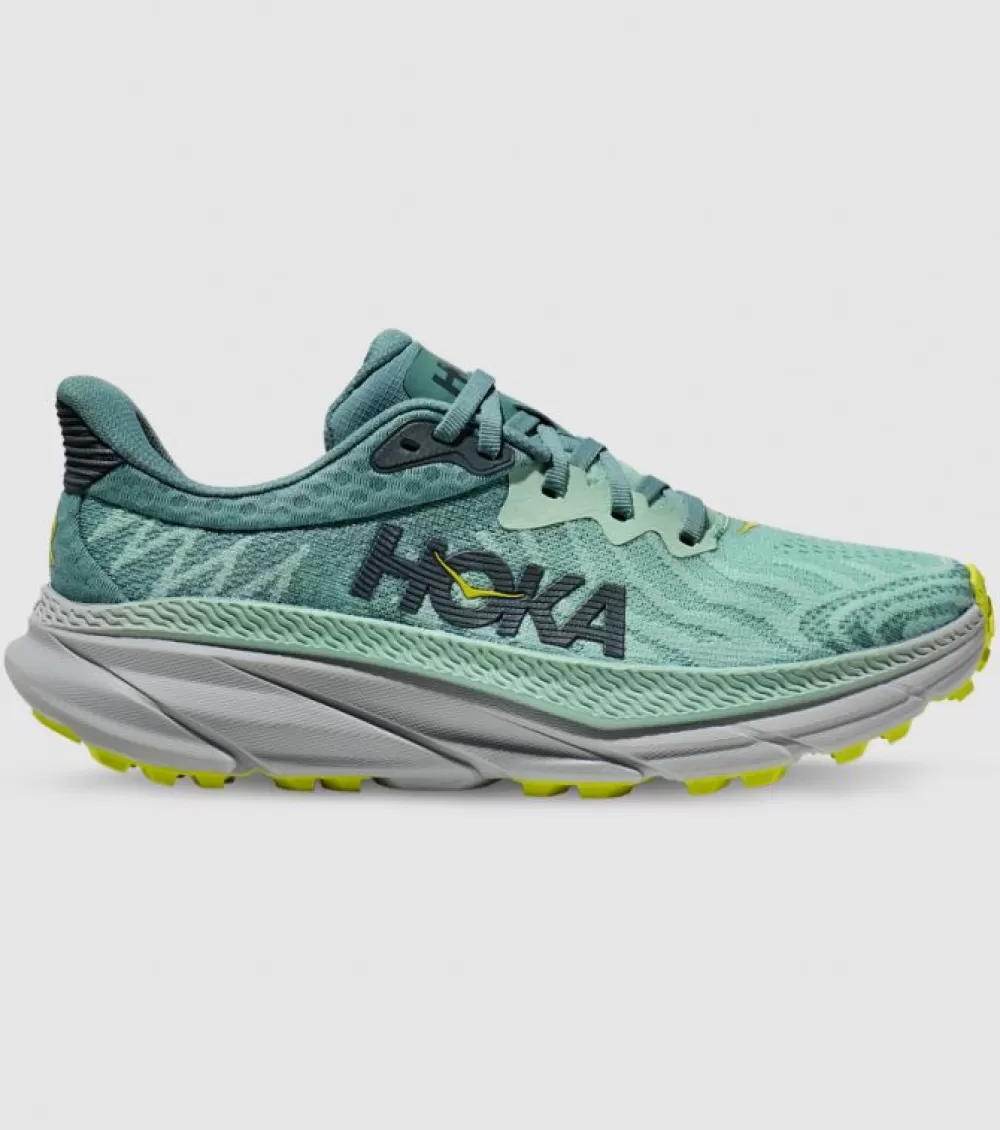 Outlet Hoka One One Hoka Challenger Atr 7 (D Wide) Womens Mist Green Trellis