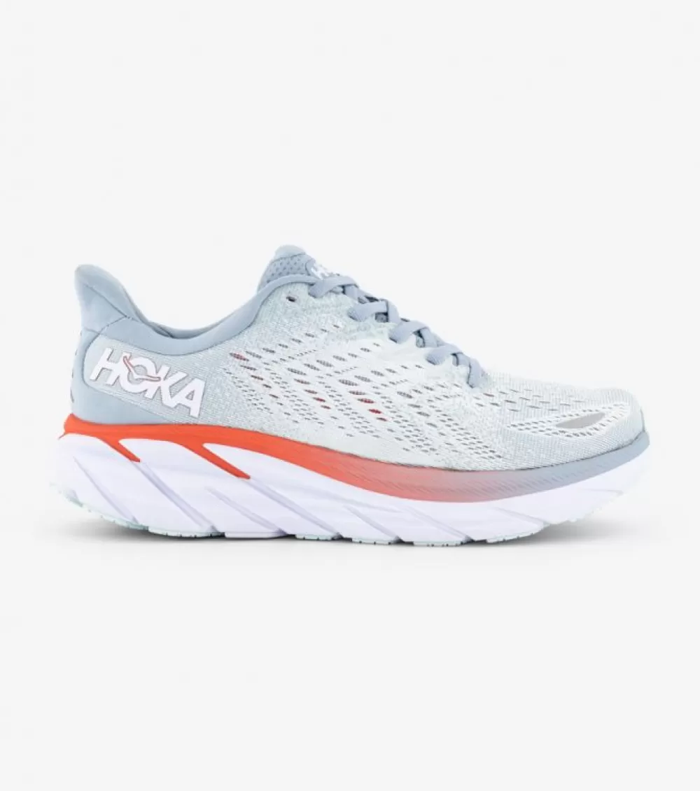 Best Sale Hoka One One Hoka Clifton 8 Womens Blue Fog Plein Air