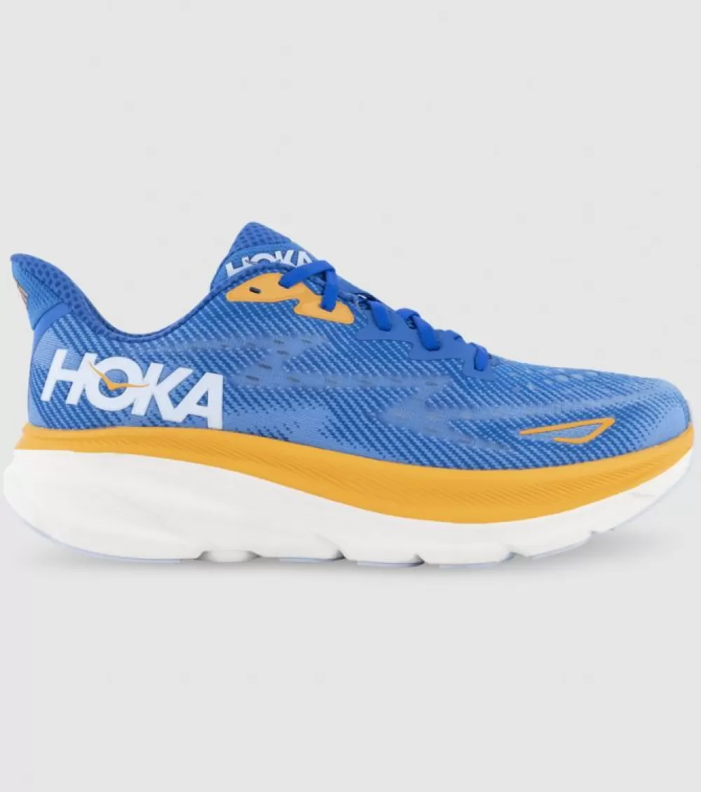 Best Sale Hoka One One Hoka Clifton 9 (2E Wide) Mens Coastal Sky All Aboard