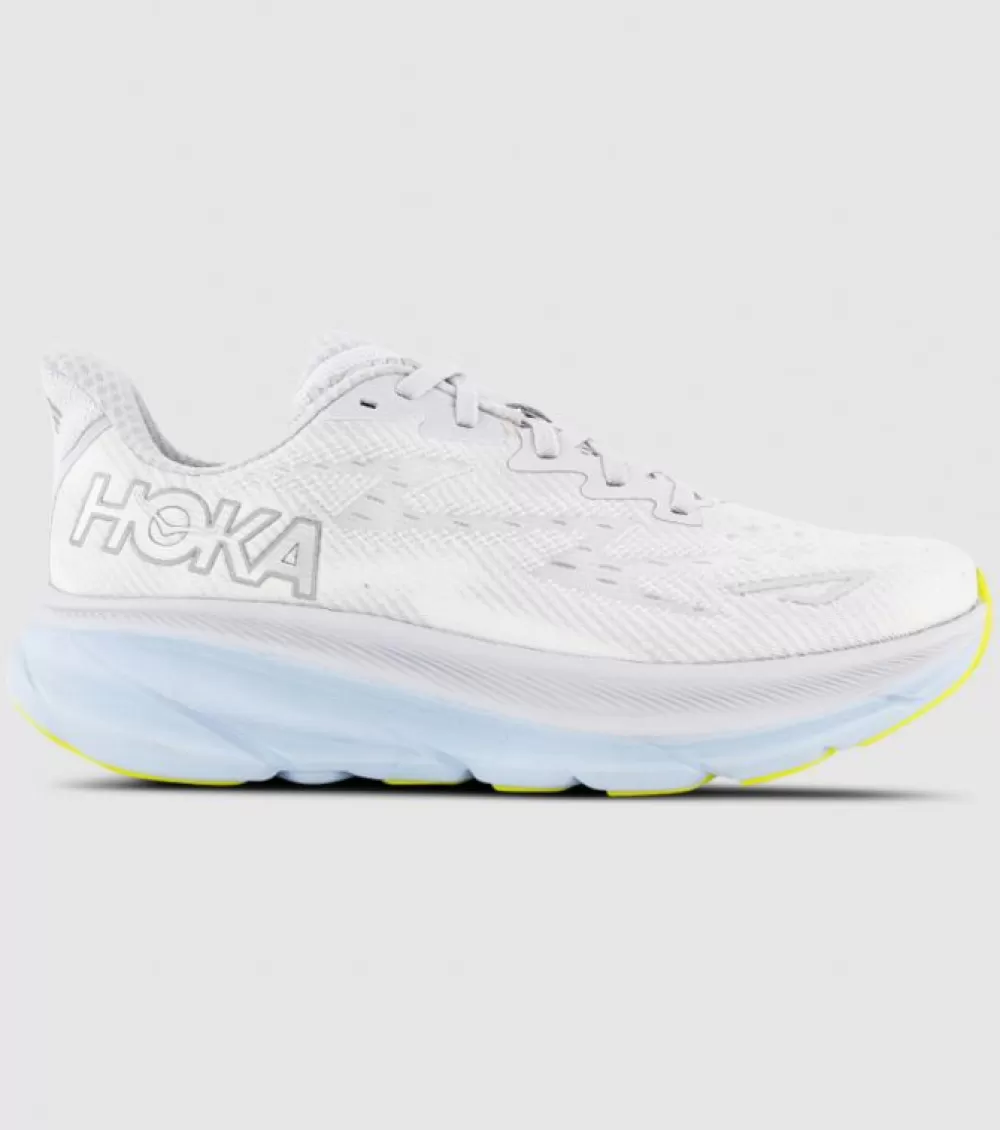 Clearance Hoka One One Hoka Clifton 9 (D Wide) Womens Nimbus Cloud Ice Water