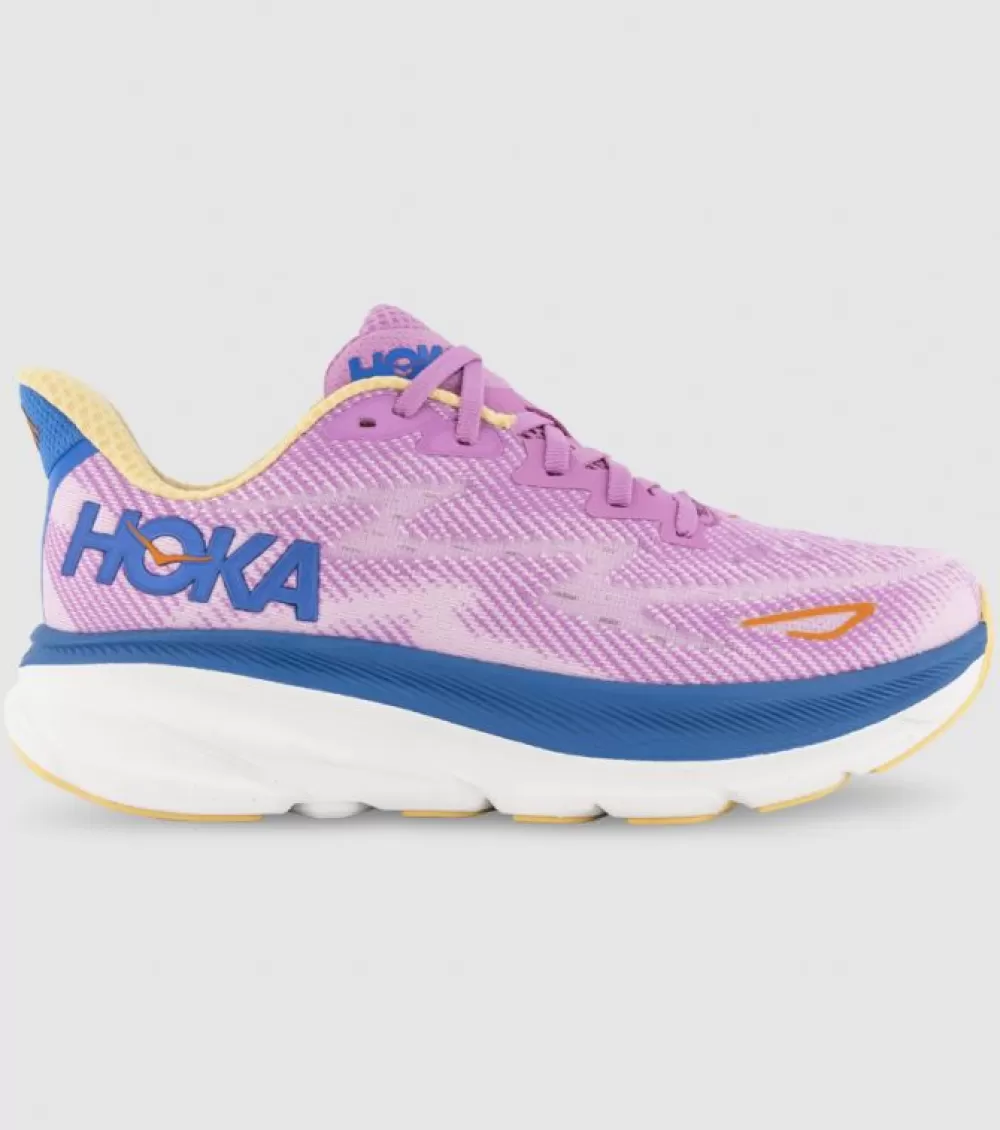 Discount Hoka One One Hoka Clifton 9 (D Wide) Womens Cyclamen Sweet Lilac