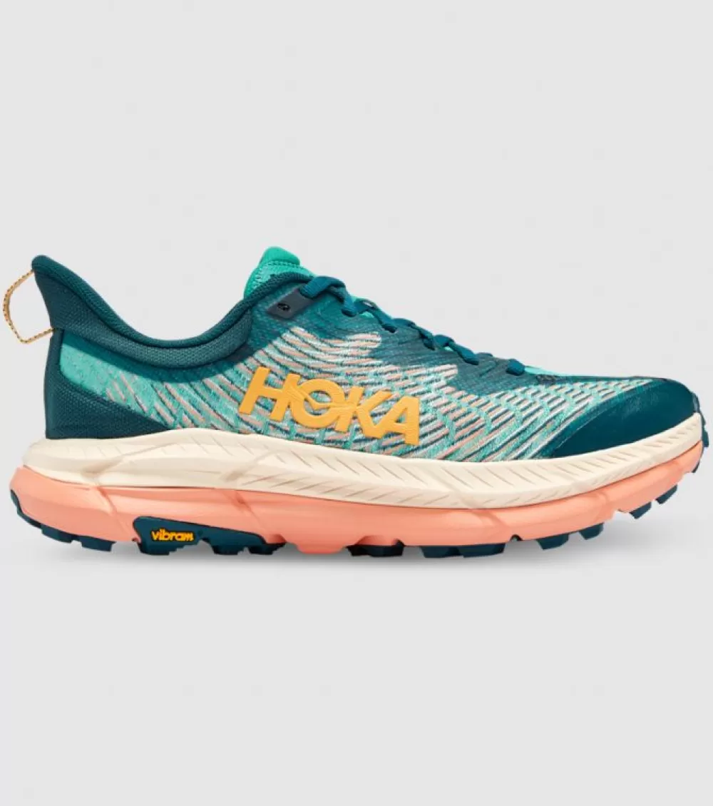 Best Hoka One One Hoka Mafate Speed 4 Womens Deep Teal Water Garden