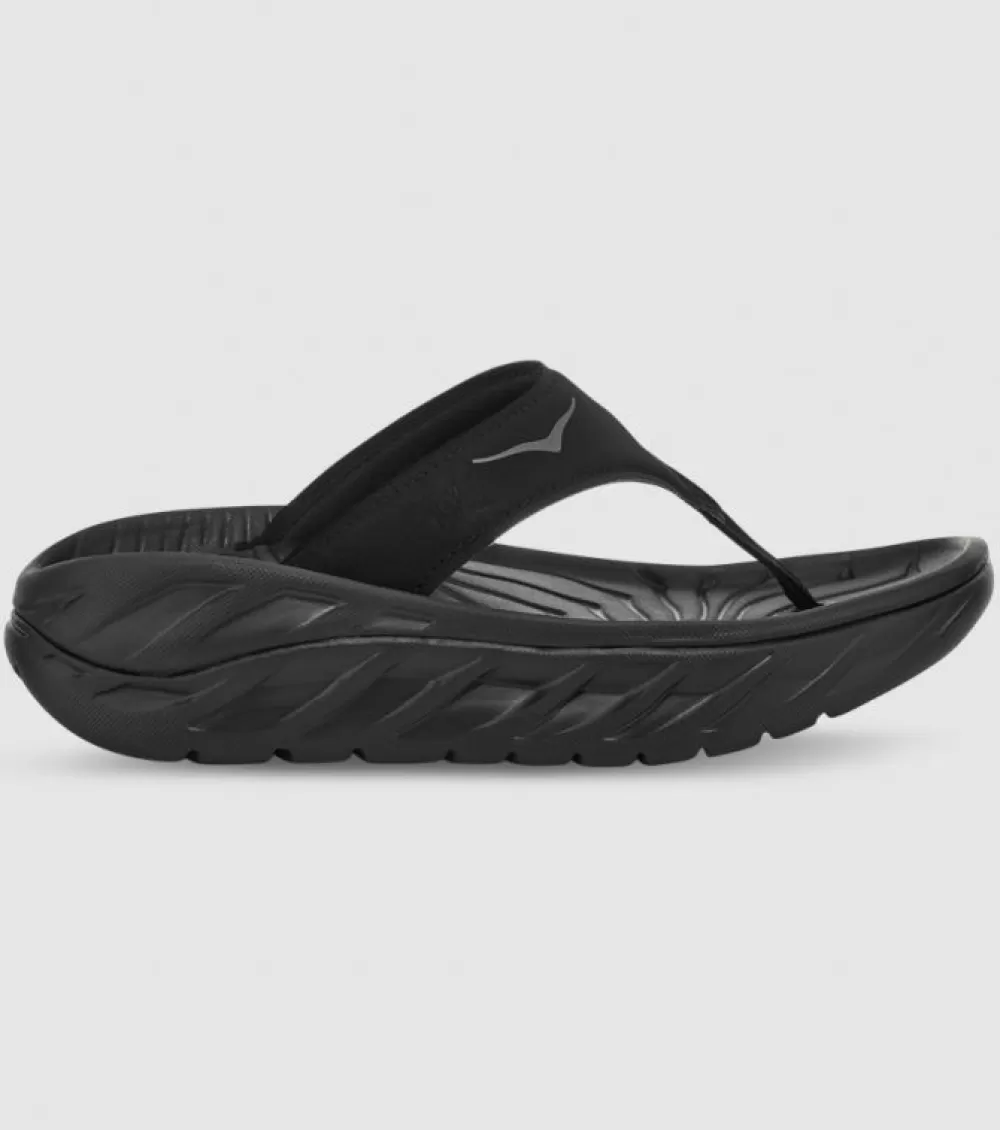 Store Hoka One One Hoka Ora Recovery Flip Mens Black Dark Gull Grey