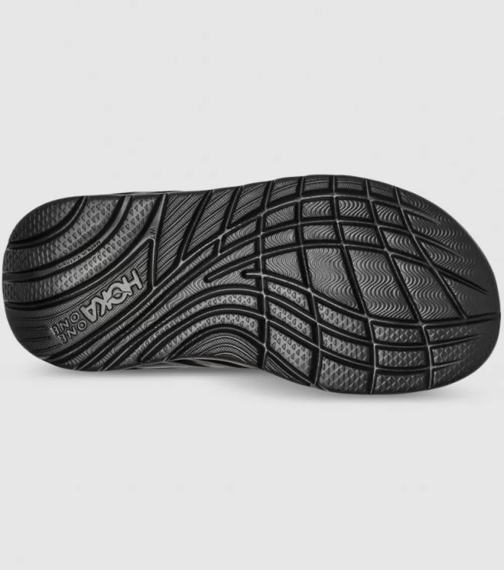 Store Hoka One One Hoka Ora Recovery Flip Mens Black Dark Gull Grey