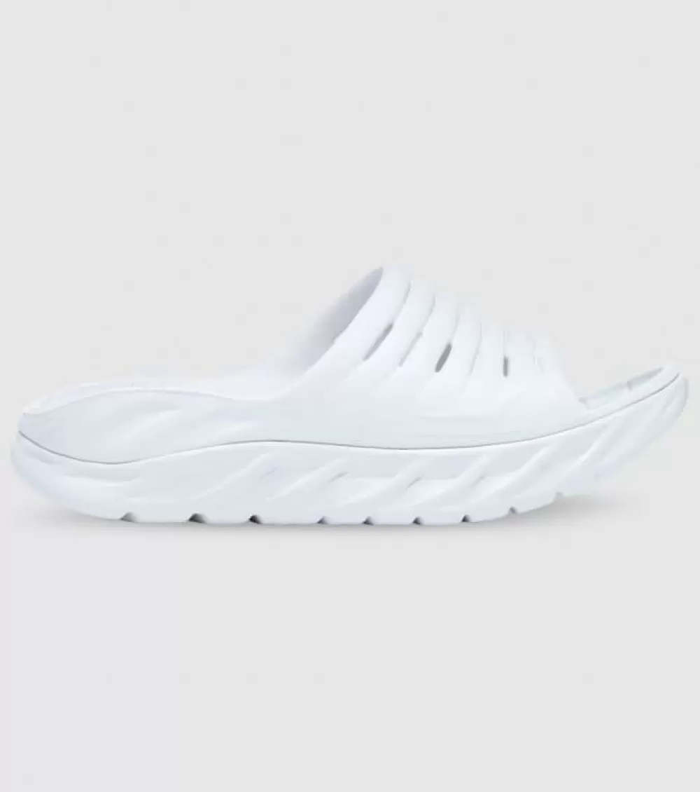 Cheap Hoka One One Hoka Ora Recovery Slide Mens White White