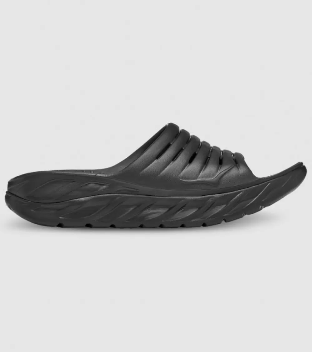 Best Sale Hoka One One Hoka Ora Recovery Slide Mens Black