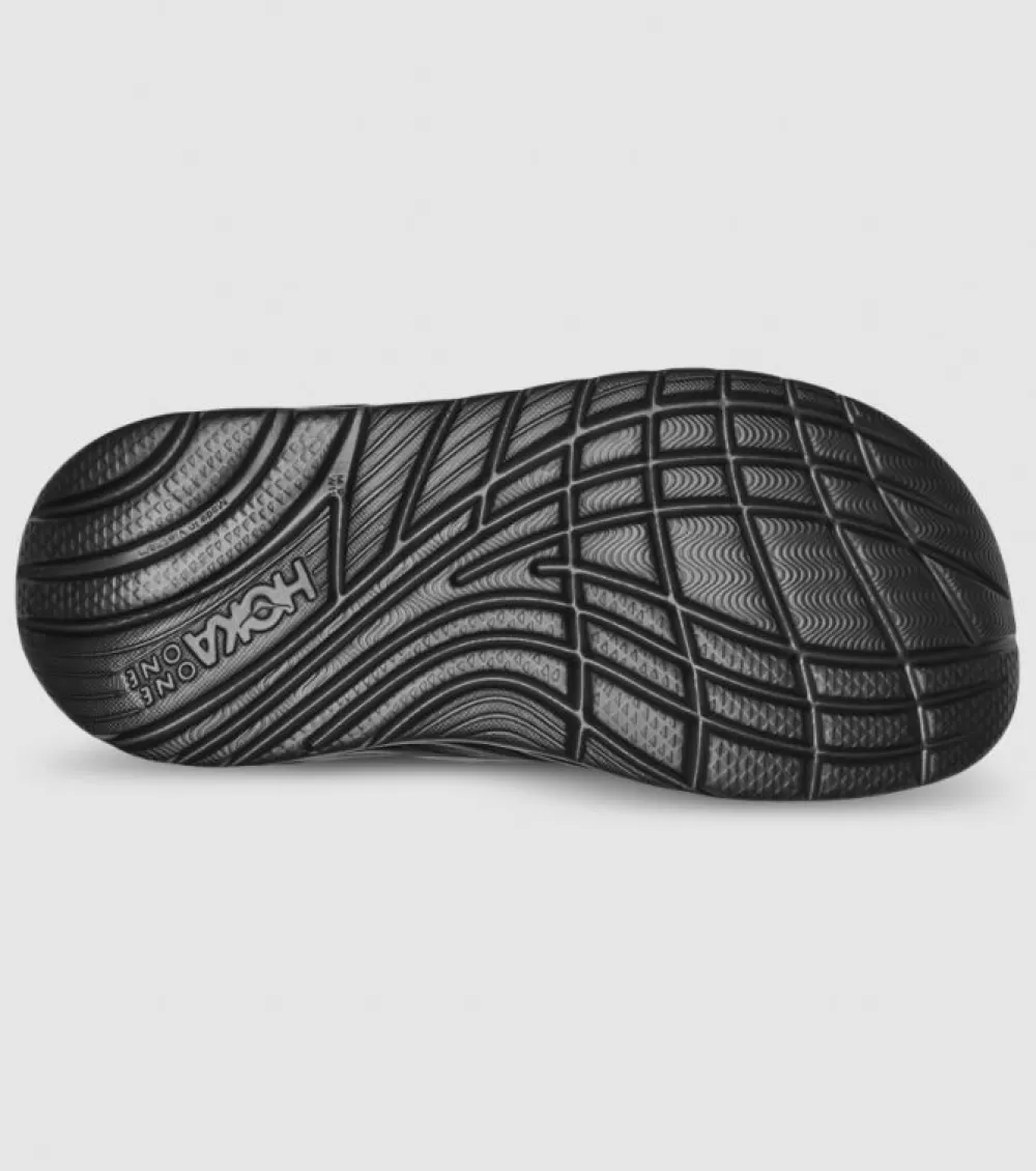 Best Sale Hoka One One Hoka Ora Recovery Slide Mens Black