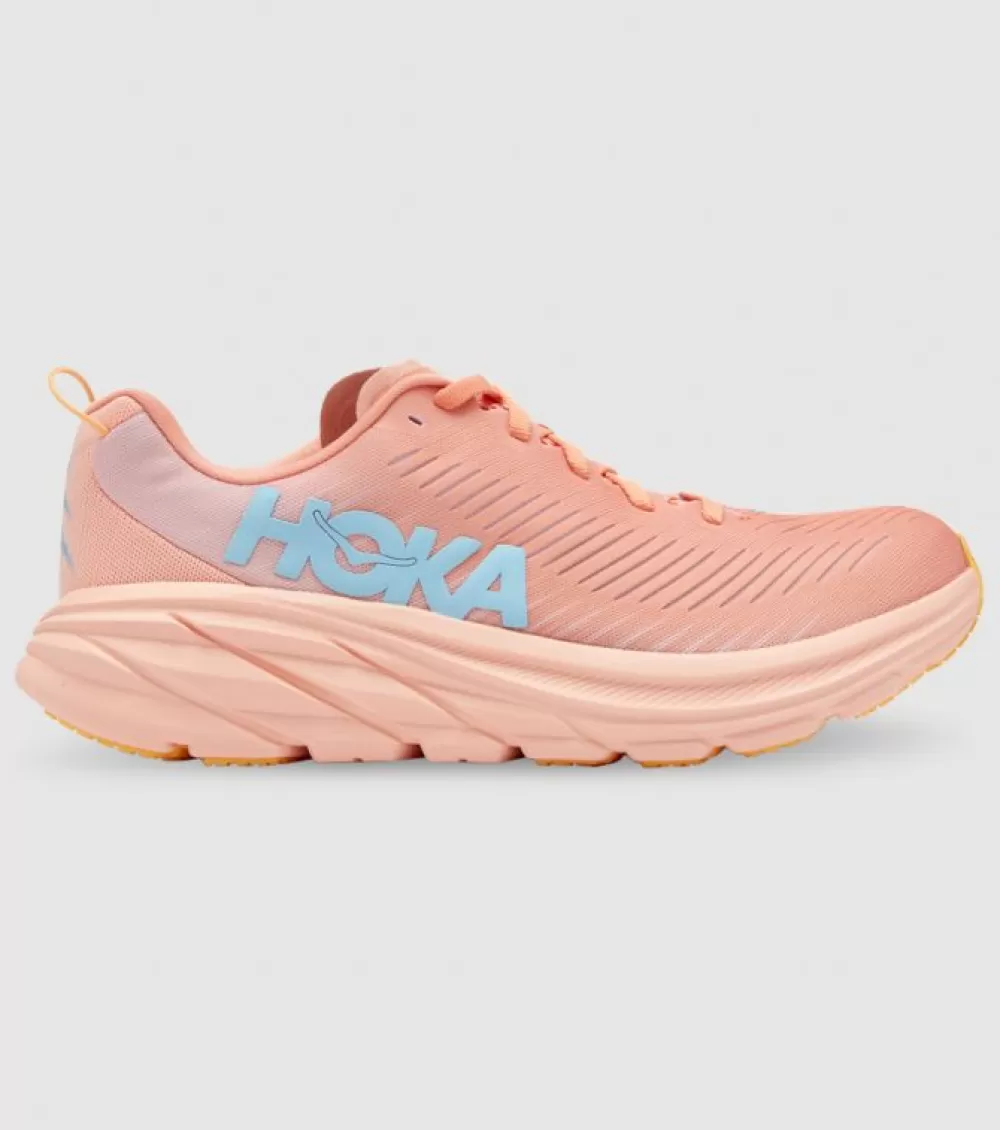 Discount Hoka One One Hoka Rincon 3 Womens Shell Coral Peach Parfait