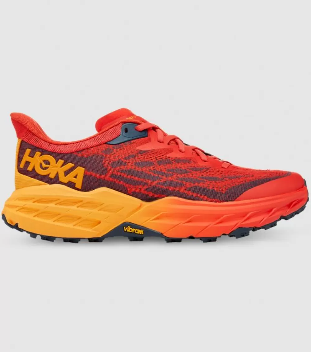 Flash Sale Hoka One One Hoka Speedgoat 5 (2E Wide) Mens Fiesta Radiant Yellow