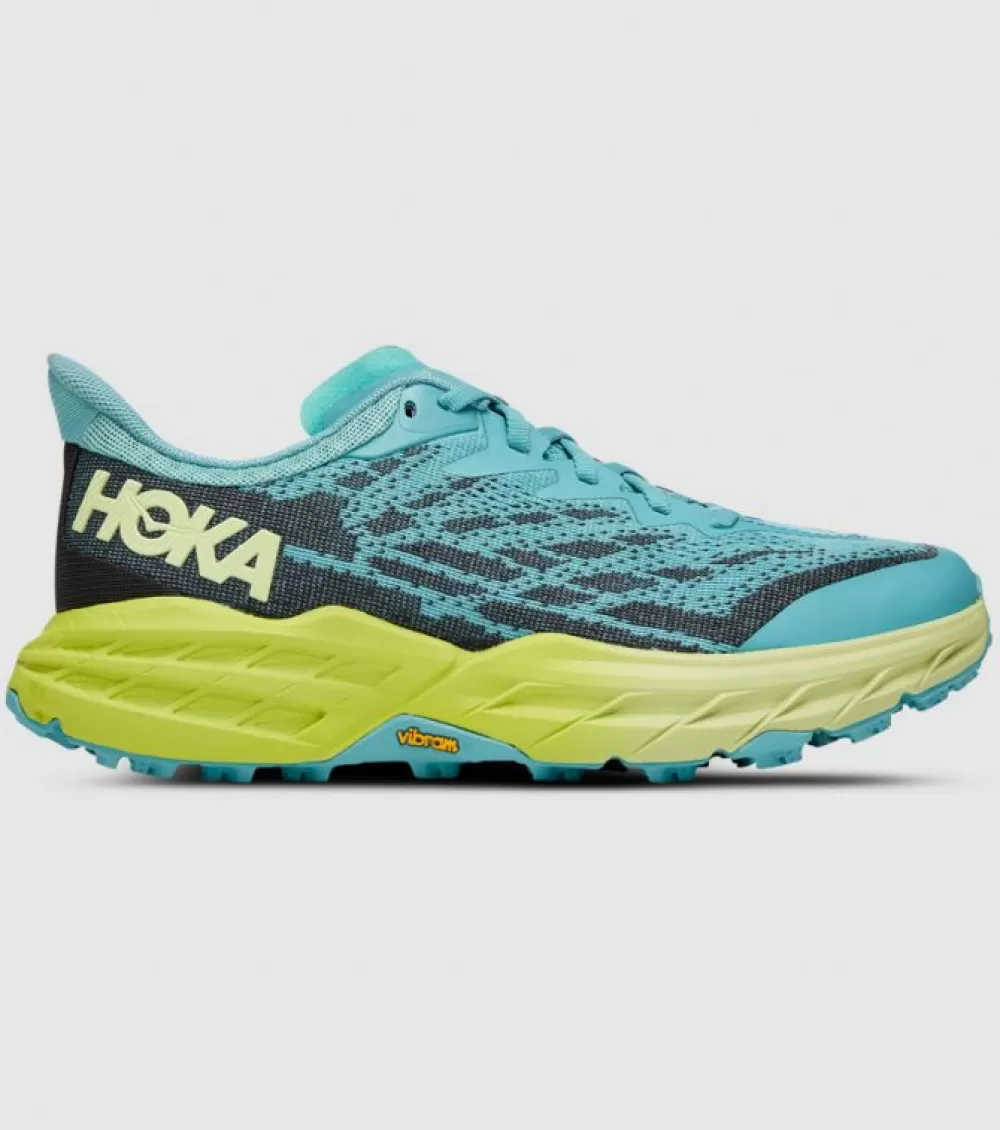 Discount Hoka One One Hoka Speedgoat 5 Womens Coastal Shade Green Glow