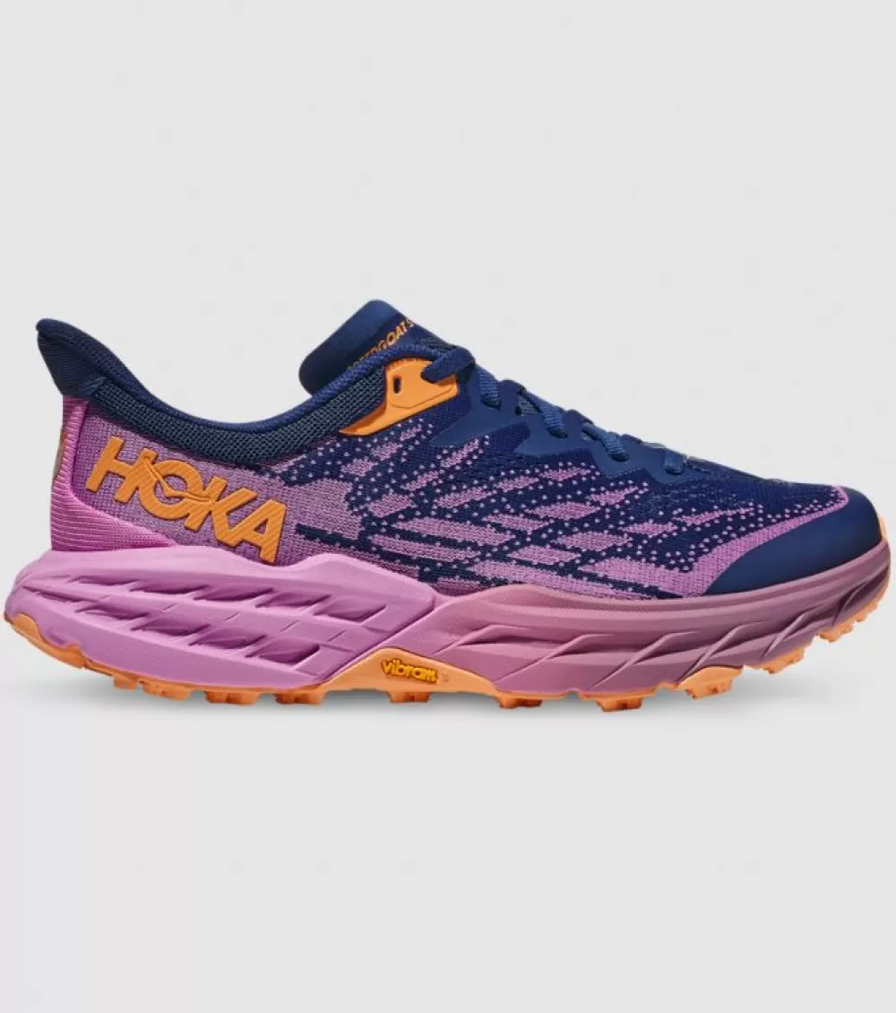 Fashion Hoka One One Hoka Speedgoat 5 Womens Bellwether Blue Cyclamen