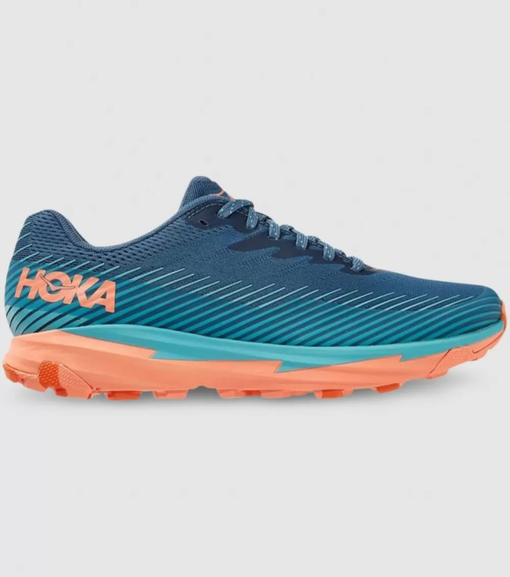 Discount Hoka One One Hoka Torrent 2 Womens Real Teal Cantaloupe