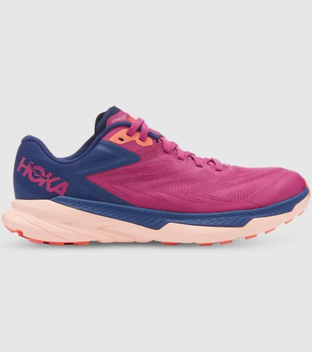 Store Hoka One One Hoka Zinal Womens Festival Fuchsia Bellwether Blue