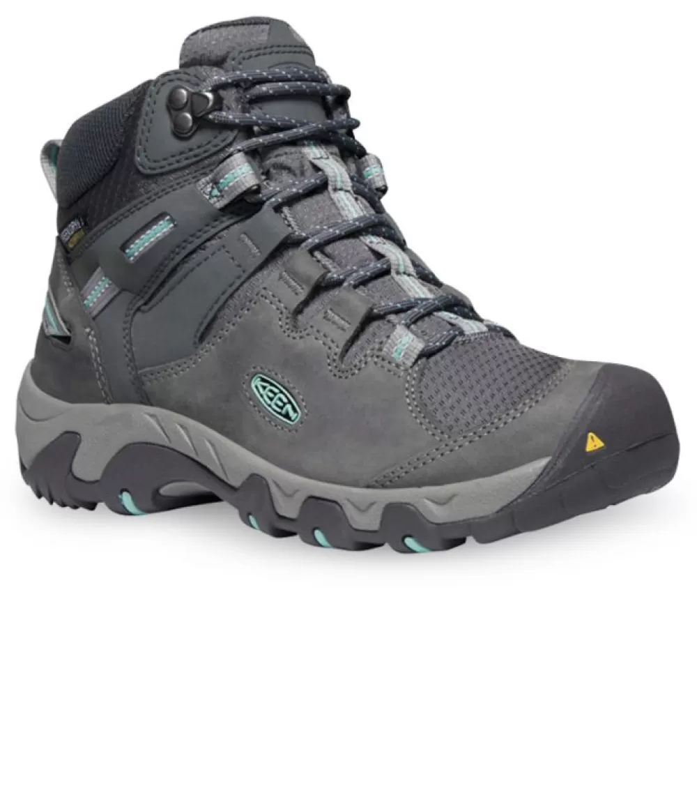 Cheap Keen Steens Mid Waterproof Womens Steel Grey Ocean Wave