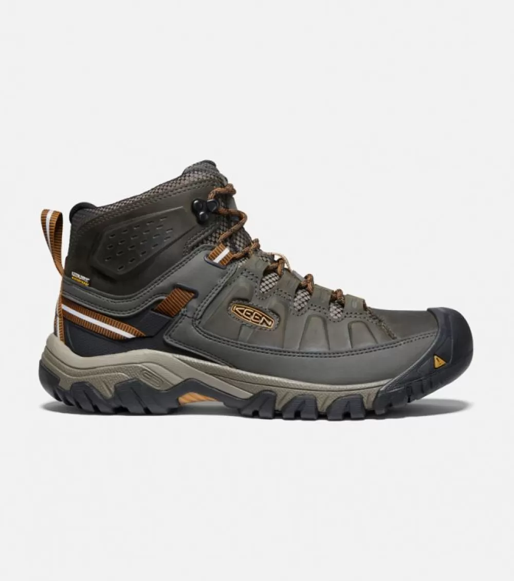 Sale Keen Targhee Iii Mid Waterproof Mens Black Olive Golden Brown