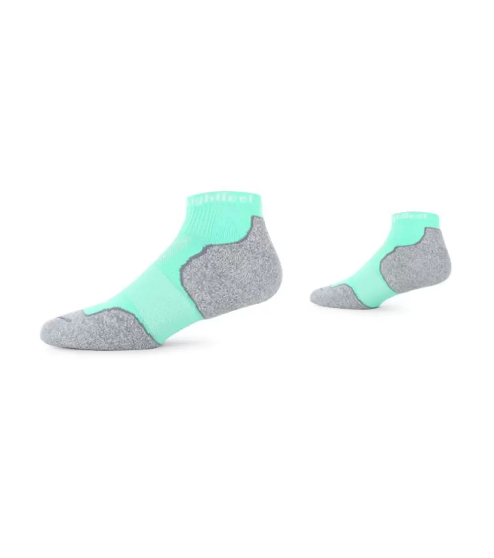 Best Sale Lightfeet Evolution Mini Crew Socks Mint