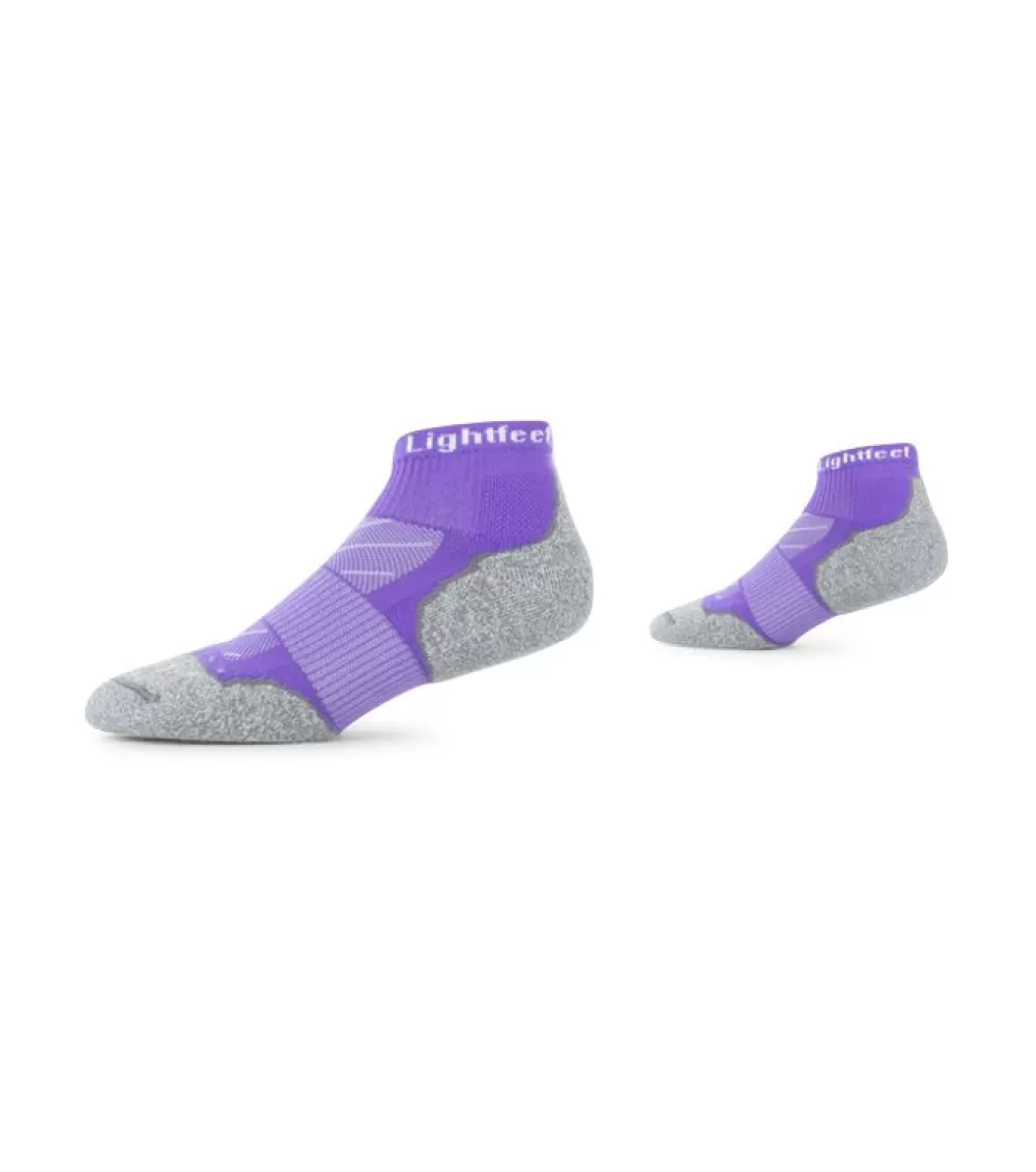 Clearance Lightfeet Evolution Mini Crew Socks Violet