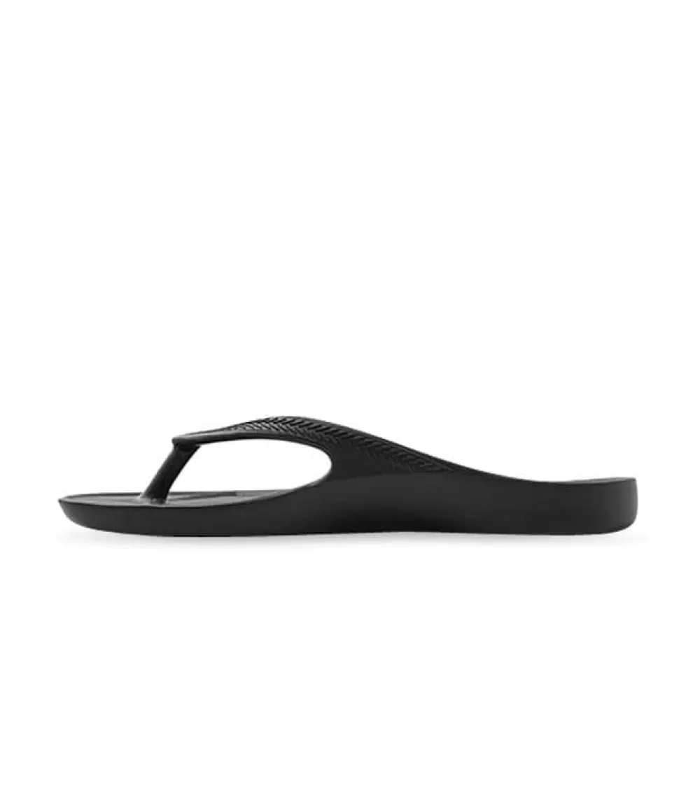 Store Lightfeet Revive Arch Support Thong Mens Black